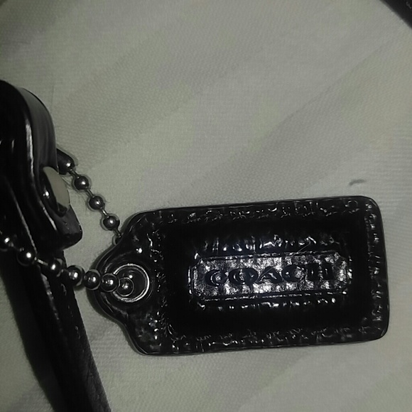 Coach Wristlet black 7 1/2" x 5" - Picture 2 of 3